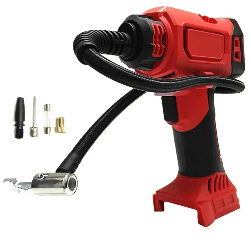 Fit for Milwaukee 18V Battery Electric Air Pump Cordless Car Tire Automatic Inflator Handheld Air Compressor Power Tools
