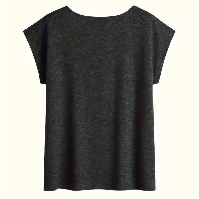 Sunflower Print Casual T-Shirt