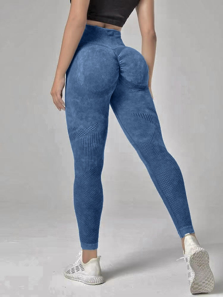 Premium Hollow Design Seamless Leggings High Waist Hip Lifting