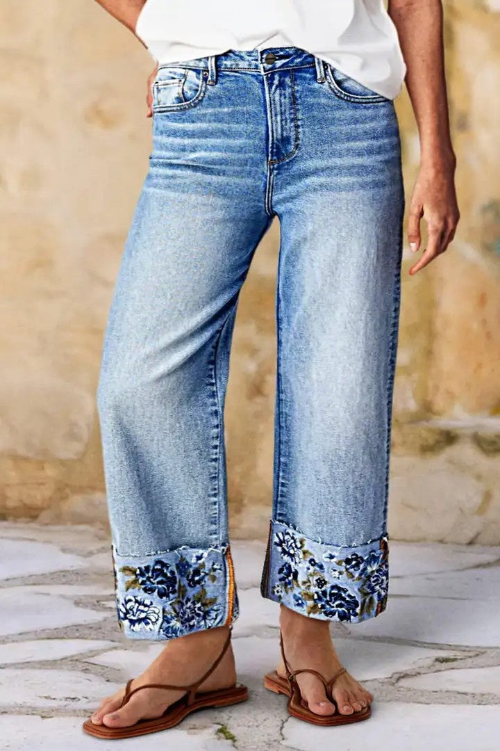 Scorpio™ Loose Straight Blue Denim