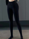 Solid-color Legging