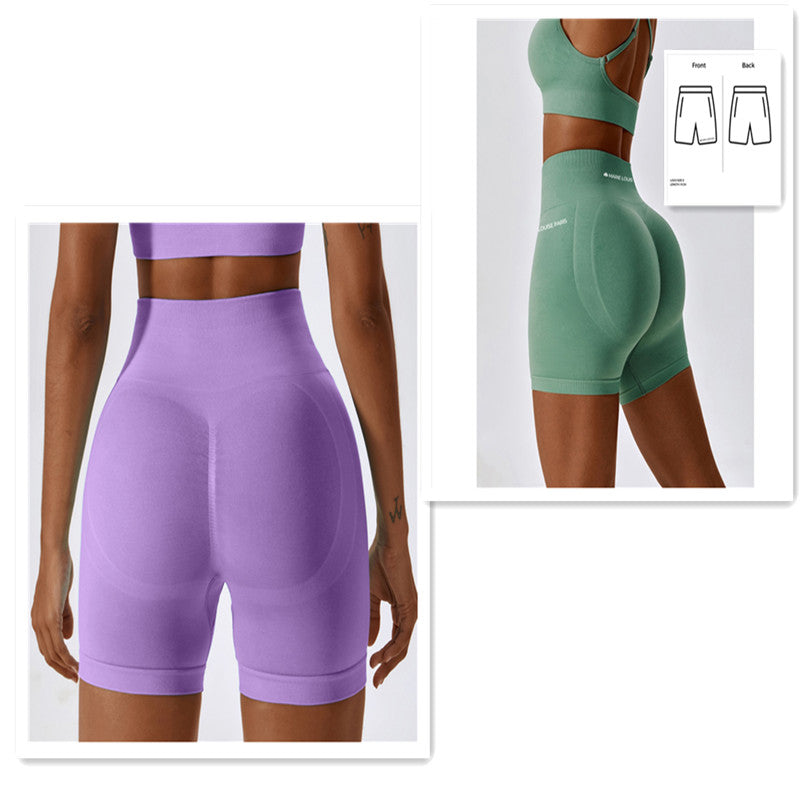 Hip Lifting Seamless Fitness Leggings