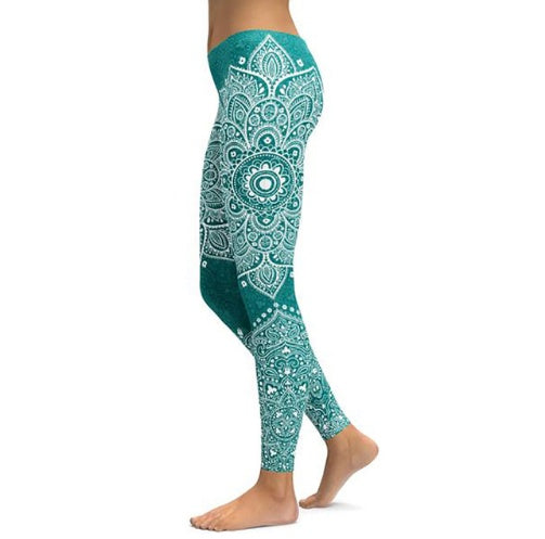 Sexy Push-ups Printed  Leggings