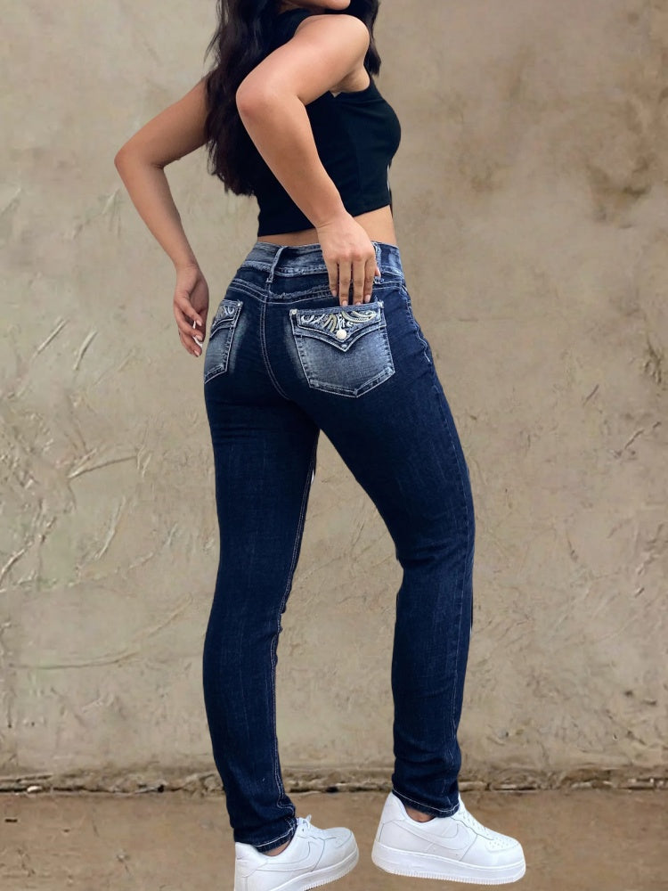 Scorpio™ Skinny Fit Blue Denim