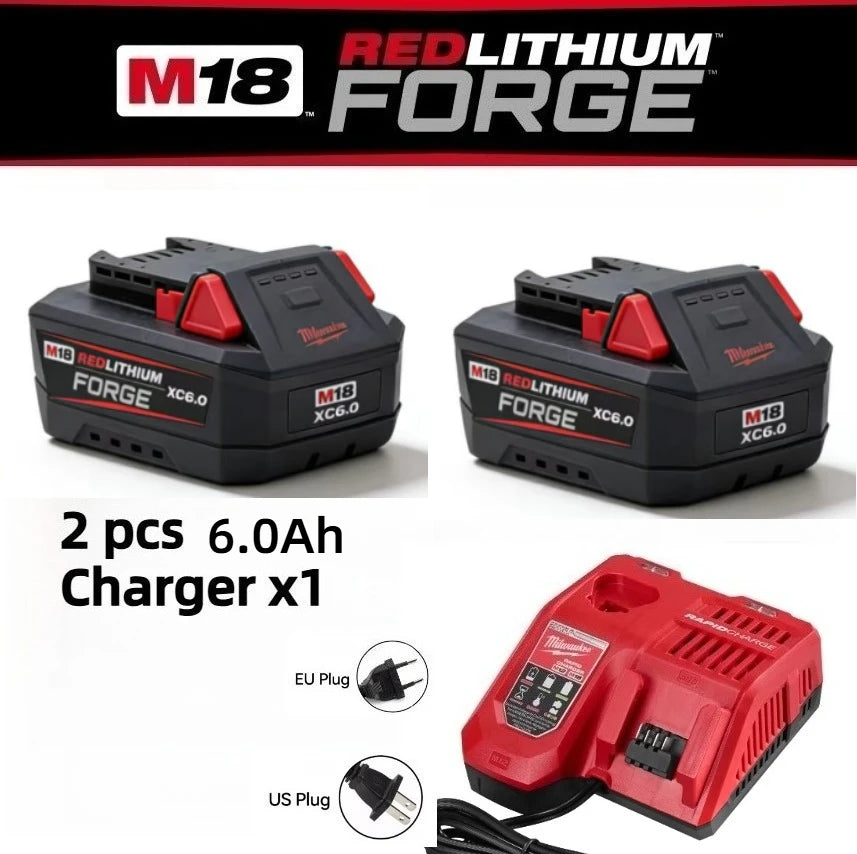 M18 FIW212 impact wrench Milwaukee 18V 6.0Ah Battery,  General tools for Automobile Maintenance and Home Appliance Maintenance