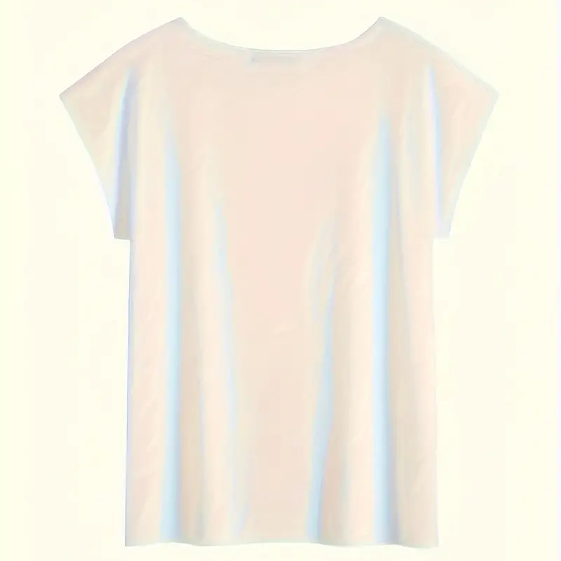 Trendy California Printed Loose Fit V Neck