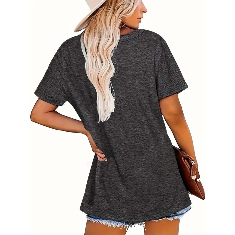 Sunrise Print Casual T-Shirt