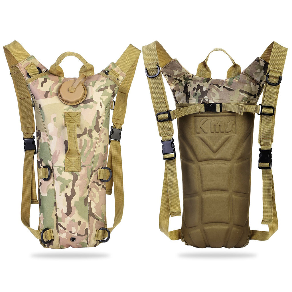 1Pc 3L Adjustable Tactical Hydration Pack Backpack