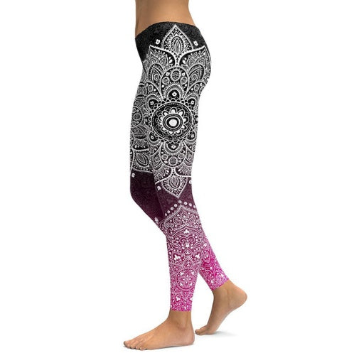 Sexy Push-ups Printed  Leggings