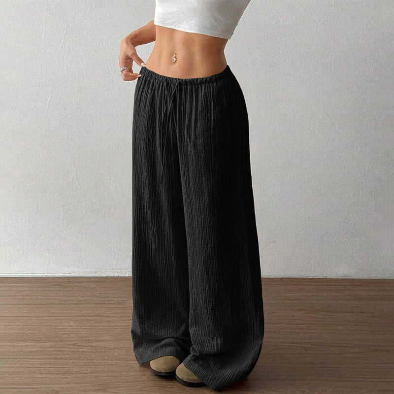 High-Waisted Wide Leg Pants