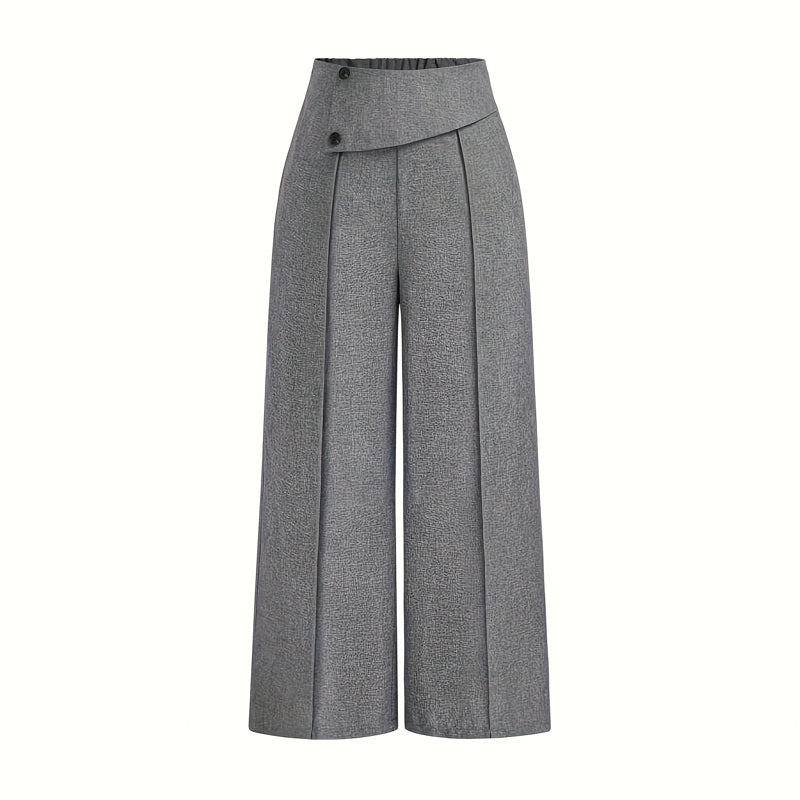 Elegant High-Waisted Wide Leg Pants