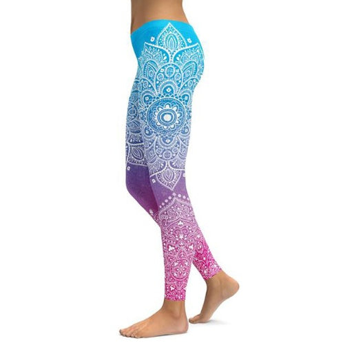 Sexy Push-ups Printed  Leggings