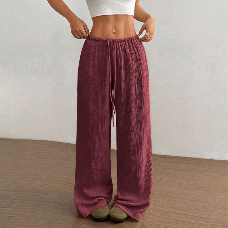 High-Waisted Wide Leg Pants