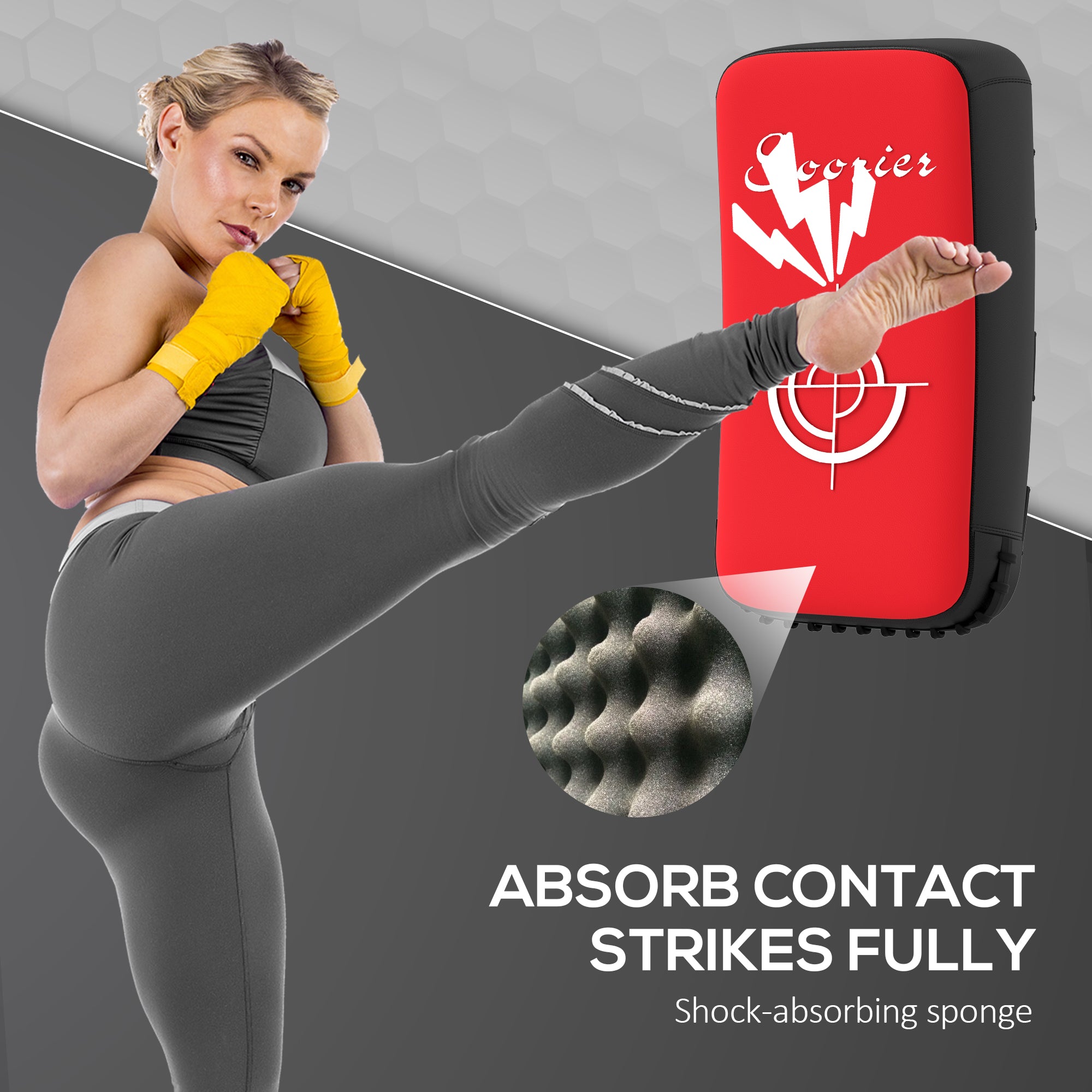 16.5 In Muay Thai Kicking & Punching Pad