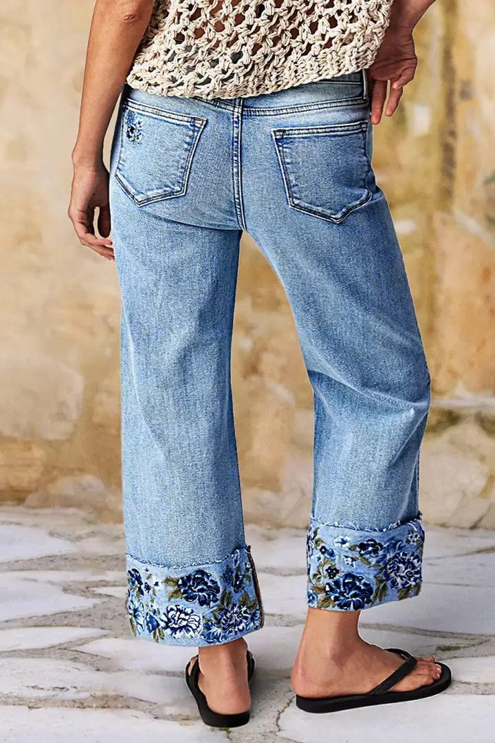 Scorpio™ Loose Straight Blue Denim
