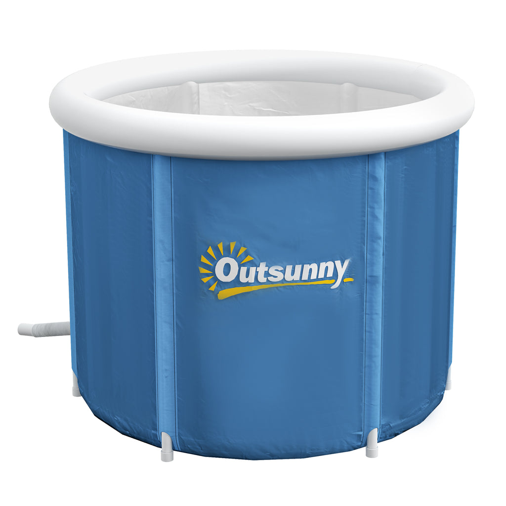 Recovery Cold Plunge Tub, Portable Ice Bath Cold Water Therapy Tub with Thermo Lid