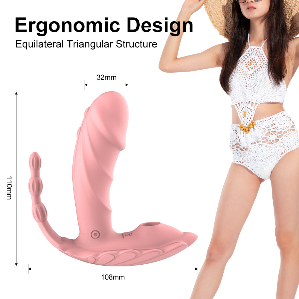 Wearable Panty Vibrator, Clitoral G Spot Stimulator Sex- Toy For Women Anal- Butterfly Vibrating Panties With 8 Vibration Modes Rechargeable Adult- Toy For Women & Couples
