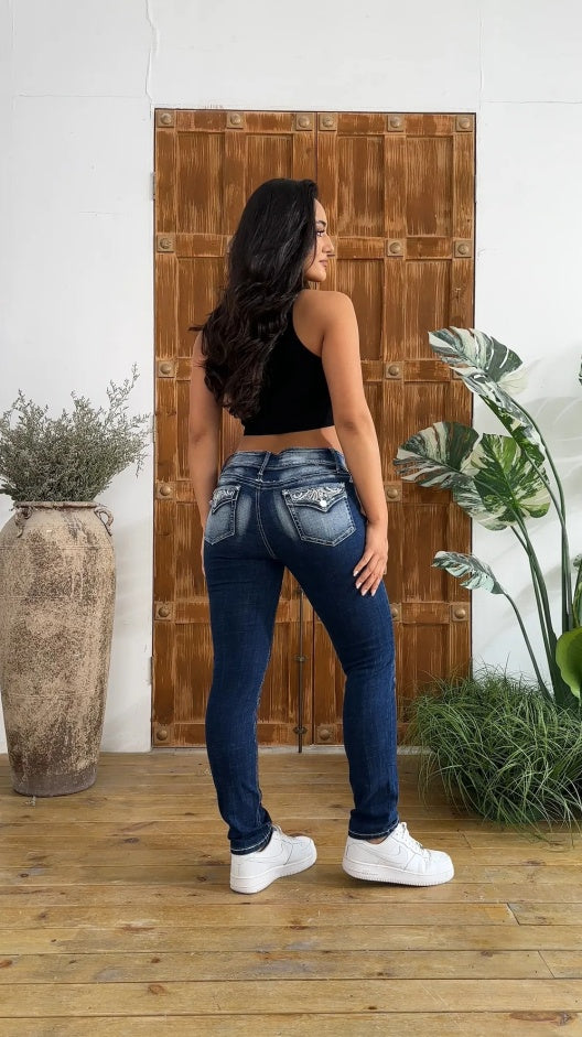 Scorpio™ Skinny Fit Blue Denim