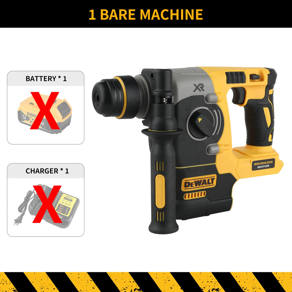 DEWALT DCH273 Rotary Percussion Drill 18V/20V MAX SDS Brushless 1 Inch PLUS L-shaped Woodworking Impact Drill（No Battery）