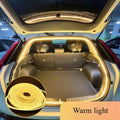 Car high brightness trunk lighting ambient light interior decoration LED wiring free automatic sensing tailgate light strip