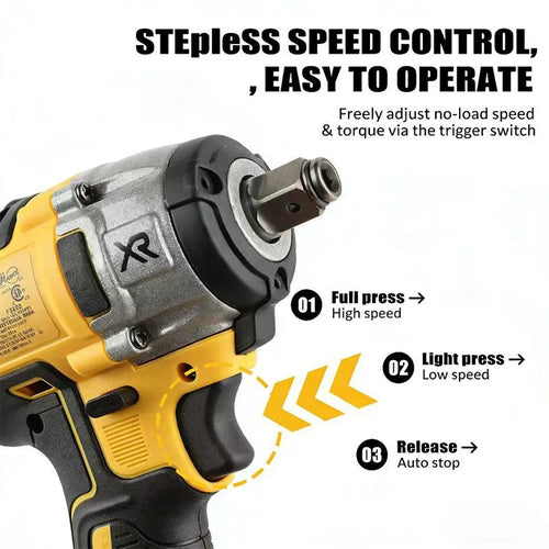 2026Dewalt DCF880 20V Max XR Brushless Cordless Impact Wrench 205N·m Torque Multifunction Portable Power Tool