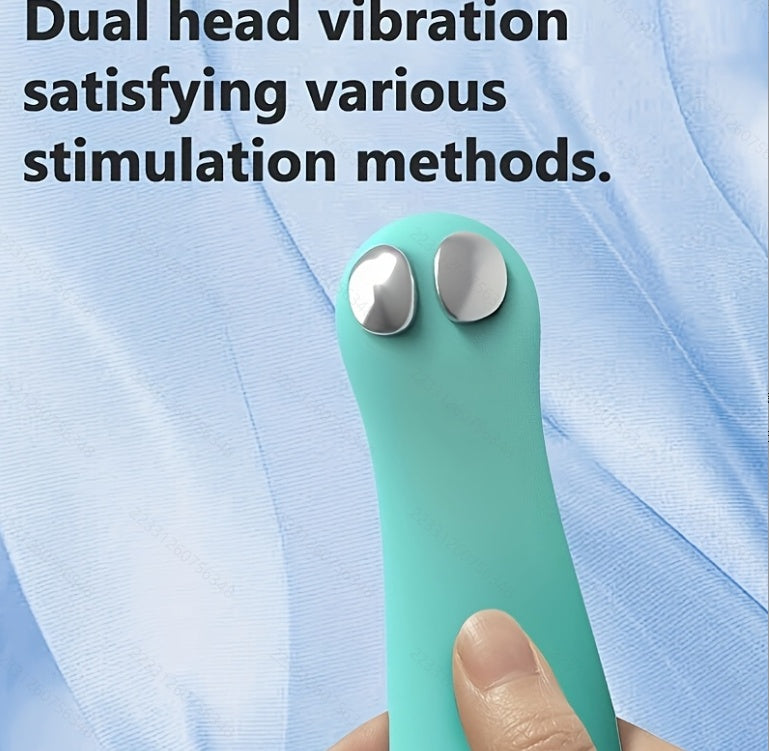 Double-headed Vibrator- G-spot Vibrator- Stimulator Micro-current Stimulates Sensitive Areas Multi-frequency Vibration Adult- Products Couple Sex- Toys