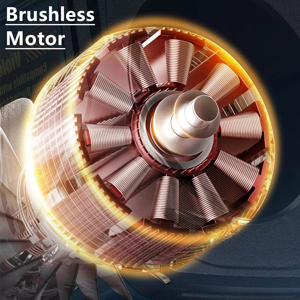 500N.m Brushless Ratchet Wrench 1/2'' Electric Driver Removal Screw Nut Repair Power Tools For Milaukee 18V Battery