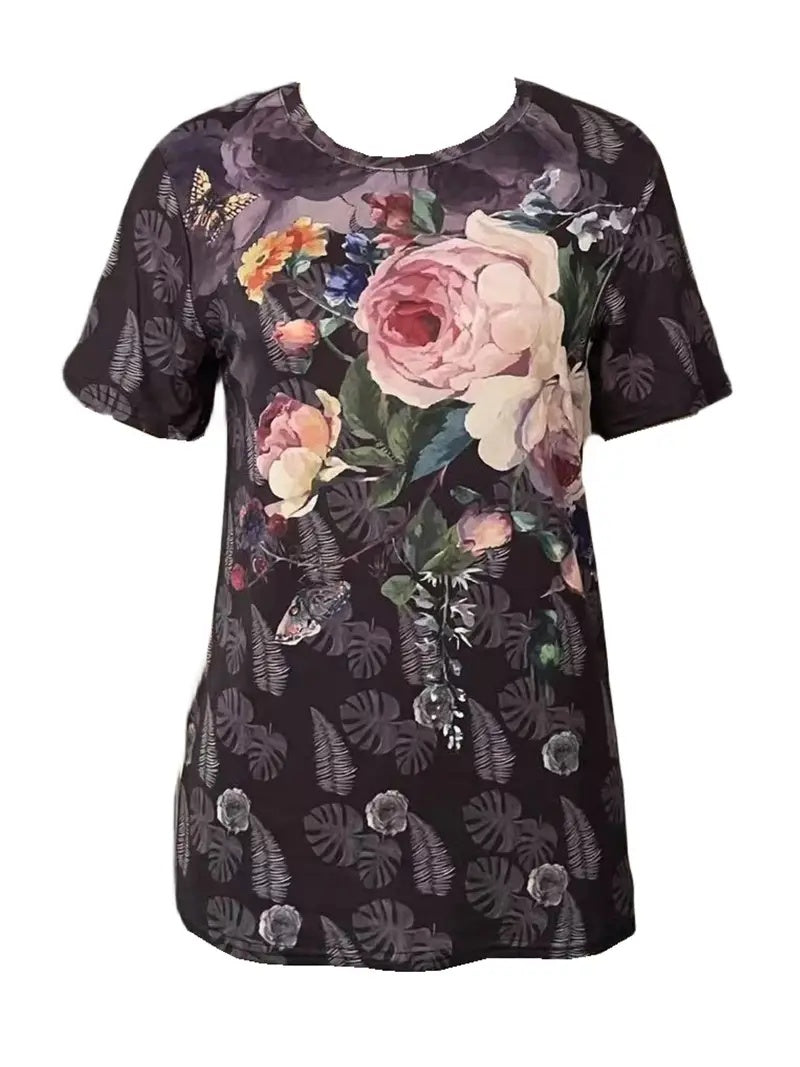 New Printed Casual Top For Summer