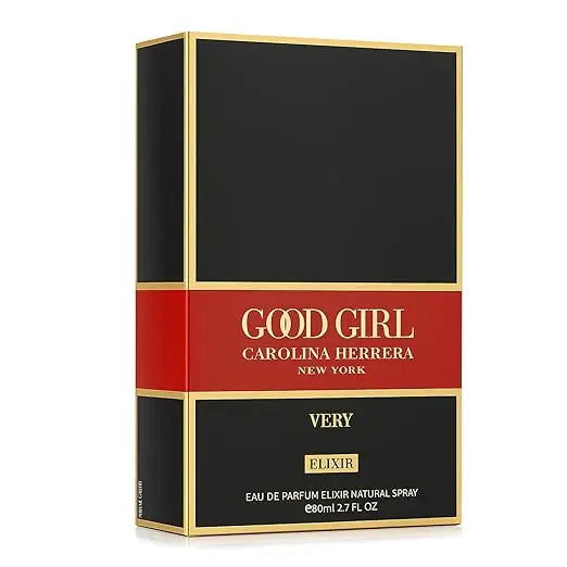 Carolina Herrera Very Good Girl Elixir De Carolina Herrera Para Mujer Makeup Women's Perfume 125ML EDP Long-lasting Natural