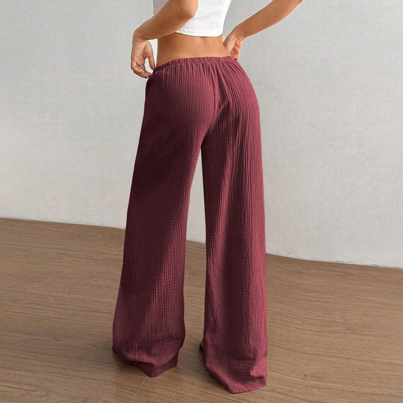 High-Waisted Wide Leg Pants