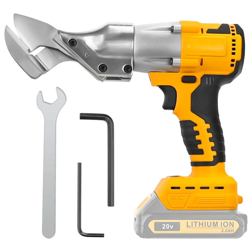 Brushless Cordless Metal Shear Electric Scissors 2 Variable Speed Metal Iron Cutting Tool Sheet Cutter For Dewalt 20V Battery
