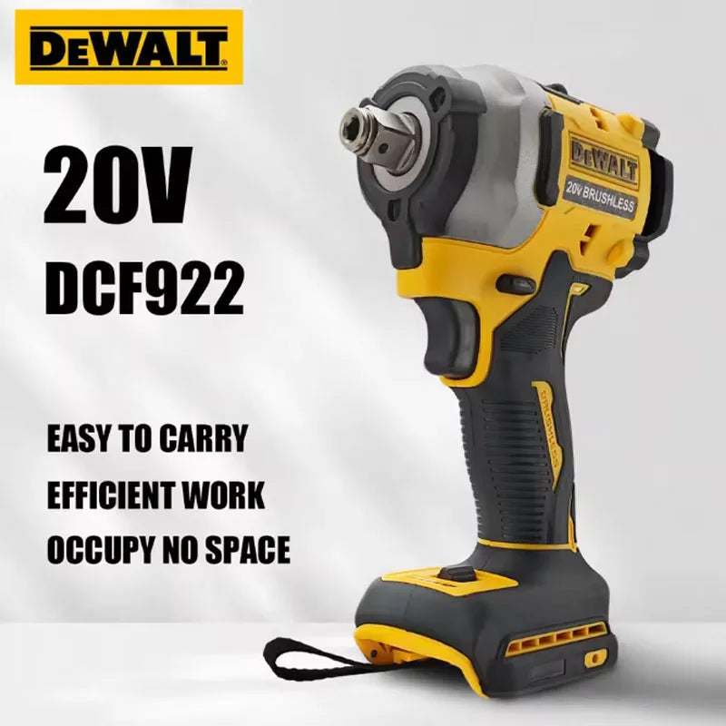 DEWALT Brushless Electric Drill Impact Wrench DCF922 1/4-Inch Hex Chuck 20V Max XR Lithium-Ion Battery Not Included Tool Only