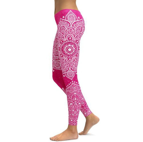 Sexy Push-ups Printed  Leggings