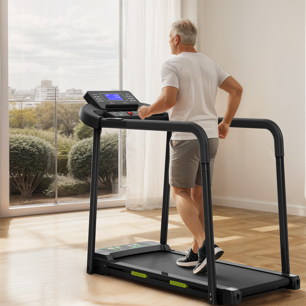 Foldable Walking Pad Treadmill With Stable And Safe Structural Design