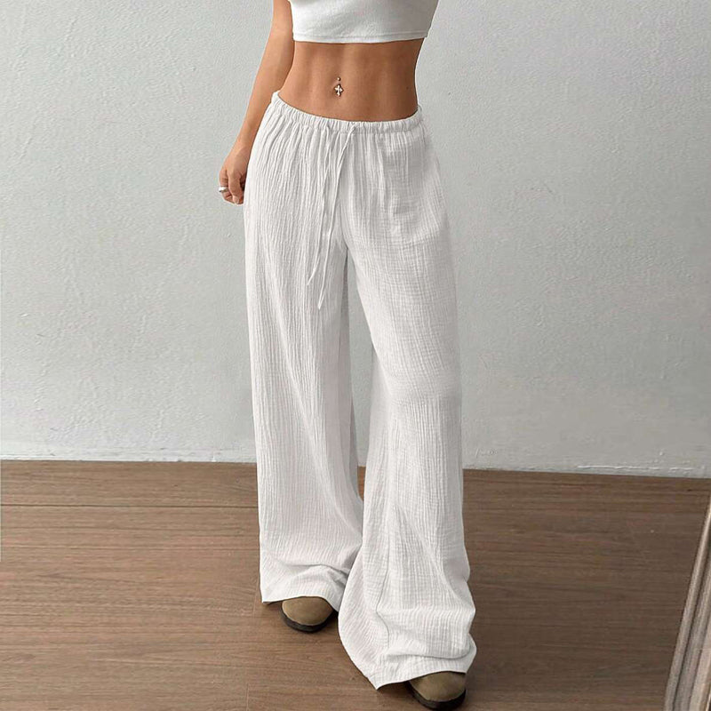 High-Waisted Wide Leg Pants