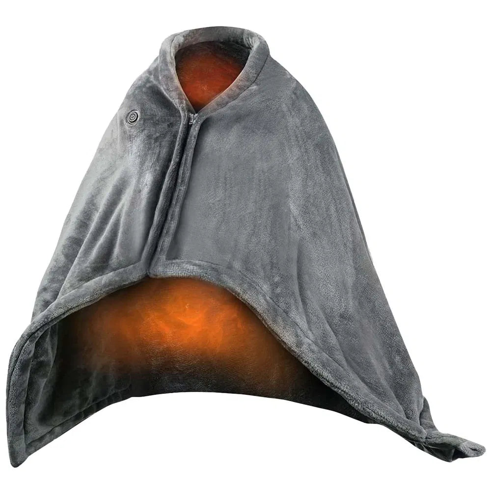 59 Plus 31in USB Heated Blanket Electric Heated Blanket With Zipper Washable For Home Office