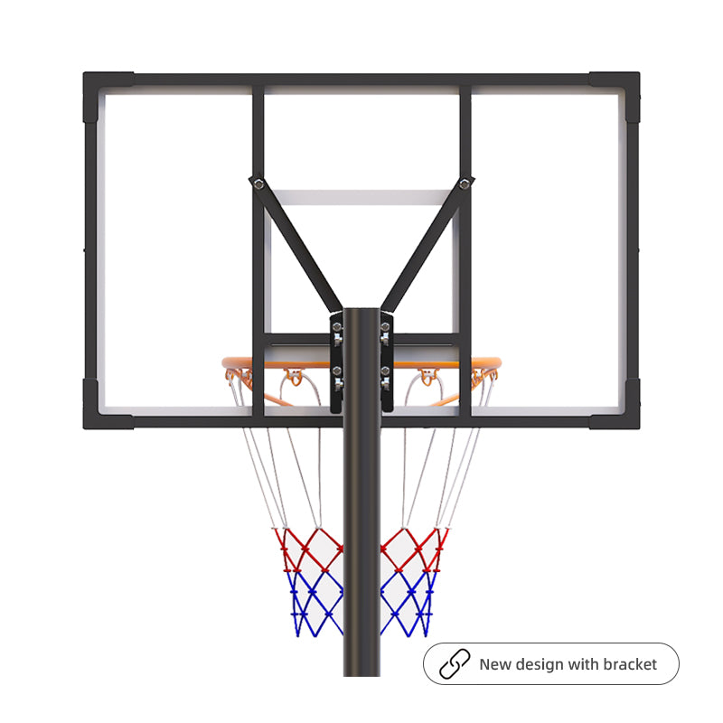TotheCORE 5.25-8.53 Ft Adjustable Portable Basketball Hoop