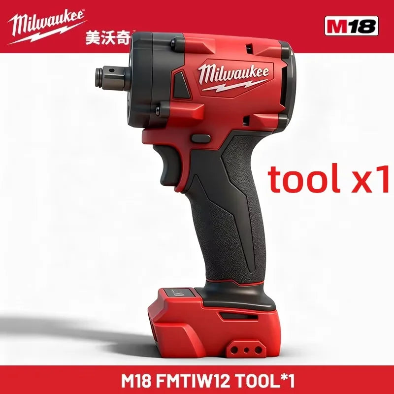M18 FIW212 impact wrench Milwaukee 18V 6.0Ah Battery,  General tools for Automobile Maintenance and Home Appliance Maintenance