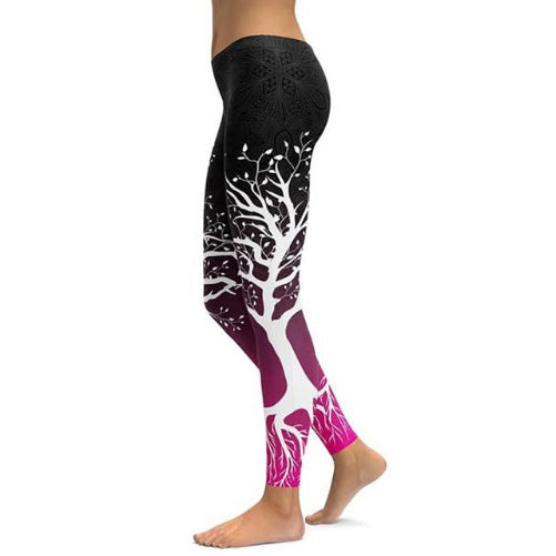 Sexy Push-ups Printed  Leggings