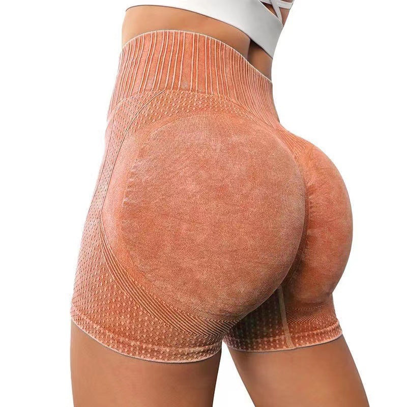 High-waisted Hip-lifting Yoga Shorts