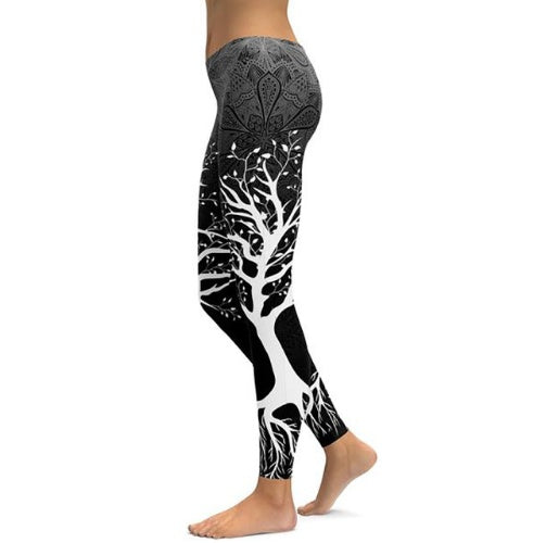Sexy Push-ups Printed  Leggings