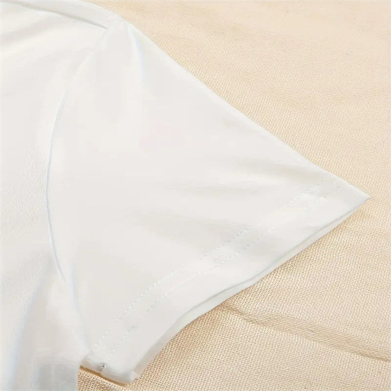 Slim Fit Crop Tee Crew Neck Short Sleeve