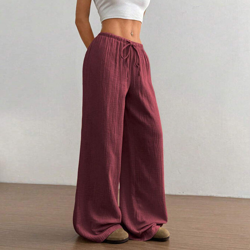 High-Waisted Wide Leg Pants