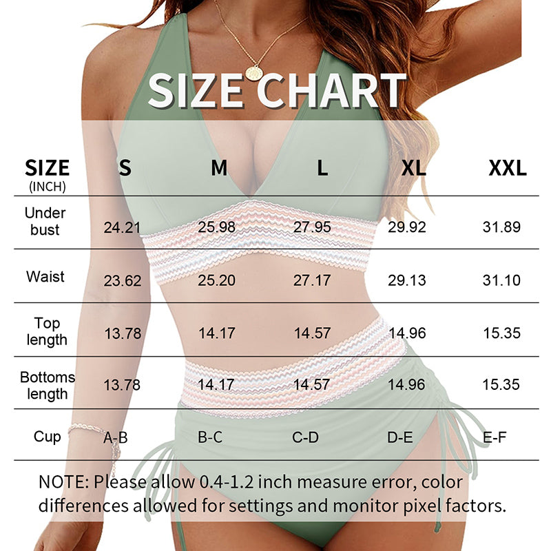 Bikini Sets Two Piece Tummy Control Swimsuit
