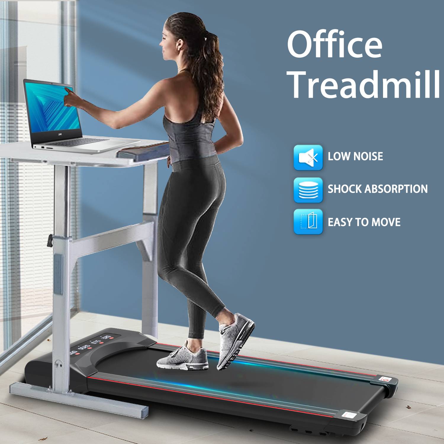 Under Desk Treadmill Machine Walking Pad