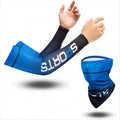 UV Resistant Ice Silk Cooling Set - 1 Pair Arm Sleeves 1 Face Mask Scarf