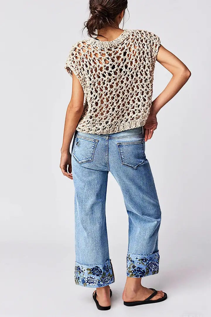 Scorpio™ Loose Straight Blue Denim