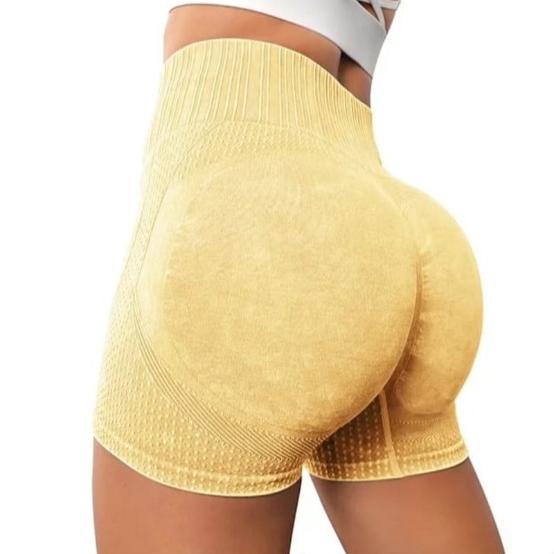 High-waisted Hip-lifting Yoga Shorts
