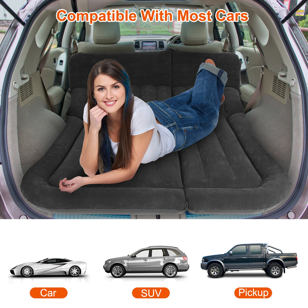 1Set Inflatable Thickened Camping Air Mattress
