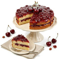 Andy Anand Sugar-Free Cherry Cake, 9-Inch, 2.9 lb – Gourmet, Freshly Baked, All-Natural, No Preservatives, Diabetic-Friendly Birthday Gift